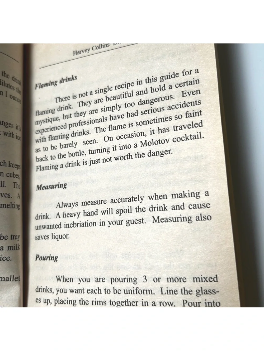 Harvey Collins' Drink Guide Book First Published 1985